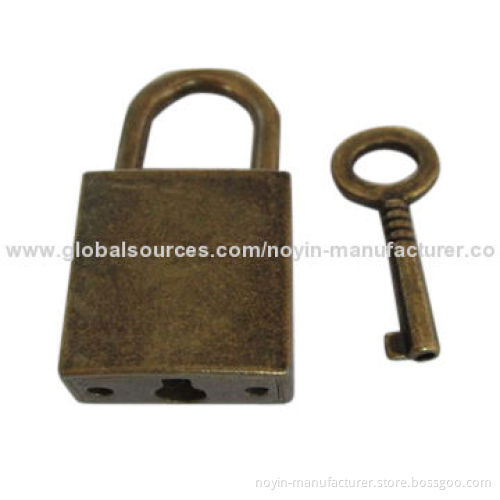Mini padlock for diary book